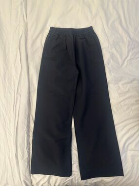 Acne Studios Navy straight leg trouser